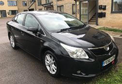 2010 Toyota Avensis 2.2 Diesel Tr D-Cat Auto 5 Door - CL505 - NO VAT ON THE HAMMER - Location