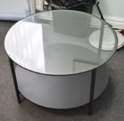 1 x Selection of Items From Staff Room to Include Undercounter Fridge, Coffee Table, Mirror