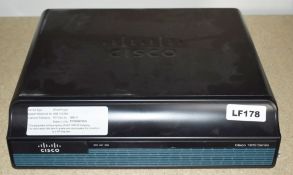1 x Cisco 1941 Integrated Services Router - Ref LF178 SR - CL530 - Location: Altrincham WA14