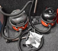 2 x Numatic Henry Hoovers With Accessories