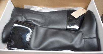 1 x Pair of Ridemore Saddlery Horse Riding Boots - Size 8 - Ex Display Boxed Stock - CL011 - Ref