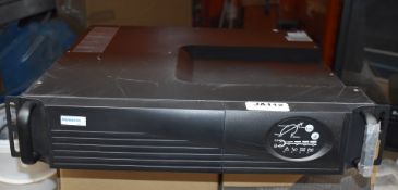 1 x Keysource Rackmount UPS Power Supply - Model GES102R220001 - CL011 - Ref JA112 WH1 - Location: