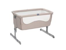 1 x Chicco Next2me Chick to Chick Bedside Baby Crib - Brand New 2019 Sealed Stock - Includes