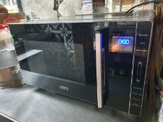 1 x Delonghi 23 Litre Touch Screen 800w Microwave Oven - Model TM823M5M - CL532 - Ref JA177 -