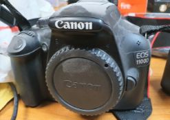 1 x Canon EOS 1100D Digital DSLR Camera Without Lense - Ref: JW - CL511 - Location: