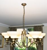 1 x Light Fitting - Information to Follow - 77cm Drop - 70cm Diameter - CL536 - NO VAT ON THE HAMMER