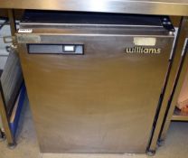 1 x Williams Undercounter Commercial Freezer - H82 x W65 x D65 cms - Ref WW313 - CL520 - Location: