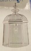 2 x Searchlight Lantern in chrome and glass - Ref: 5131CC - New and Boxed stock - RRP: £120 (each)