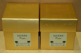 2 x Timothy of St Louis Perfumed Candle - Herbe Coupee x 2 - Brand New and Boxed - 150g Scented