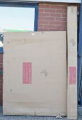 1 x Black Verona Metal Double Bed Frame - Sealed Boxed Stock - Supplied Over 2 x Boxes - Ref: