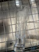 6 x Peroni Pint Glasses - New and Boxed Stock - Recently acquired from a well-known restaurant chain