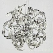 1 x Searchlight Sparkles Pendant in chrome - Ref: 6299-9CC - New and Boxed - RRP: £420.00