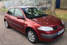 2006 Renault Megane 1.5 Dci Dynamique 5 Dr Hatchback - CL505 - NO VAT ON THE HAMMER - Location: