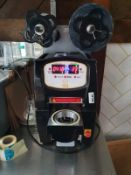 1 x Y Fang Countertop Sealing Machine - Model YF-98S - Used For Sealing Disposable Soup / Noodle