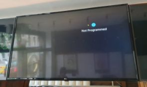 1 x LG 49 Inch LED Smart TV With Full HD Display With Wall Mount Bracket - CL532 - Ref JA192 -