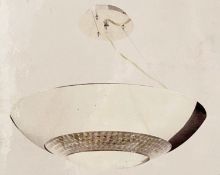 1 x Searchlight Halo LED Pendant in chrome - Ref: 3448-8CC - New and Boxed Stock - RRP: £300