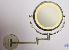 1 x Searchlight Bathroom mirror lights in a chrome - Ref: 11824 - New and Boxed Stock - RRP: £93.60