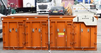 1 x Orwak 5070 Quad Chamber Multi Waste Recycling Baler - Large Capacity Baler Suitable For