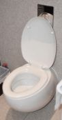 1 x Downstairs Bathroom Suite - Includes: Wall Hung Pan with Seat, Gerberit Wall Flusher, Wall Hung