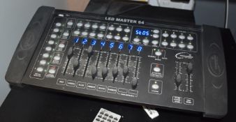 1 x Transcension LED Master 64 DMX Lighting Controller - Ref: JW - CL511 - Location: Altrincham