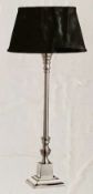 1 x Searchlight Medium Table Lamp in chrome - Ref: 8173CC - New and Boxed - RRP: £90.00