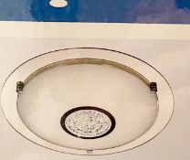 1 x Searchlight LED flush in a chrome and mirror finish - Ref: 2773-41 - New and boxed - RRP: £150