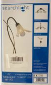 1 x Searchlight Lily Table Light in Antique Brass - Ref: 4491AB - New and Boxed - RRP: £60.00