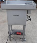 1 x Bizerba Meat Mincer - Model FW-N32S/2 - Stainless Steel Constuction With 3 Phase 400v Power Conn
