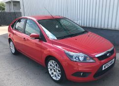 2009 Ford Focus 1.8 Zetec 125 5 Door Hatchback - CL505 - NO VAT ON THE HAMMER - Location: Corby, Nor
