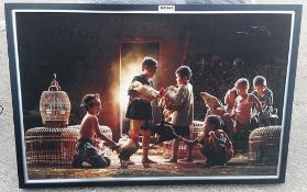 7 x Pieces Of Commercial Asian Wall Art - Ideal For Bars And Restaurants, Pre-owned, Taken From An A