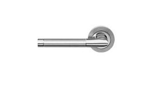 9 x Karcher Verona Door Handle Pairs in Stainless Steel - New Stock - Location: Peterlee, SR8