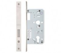 7 x Zoo Hardware DIN Euro Profile Mortice Dead Locks 55mm - Location: Peterlee, SR8 - RRP £96.00