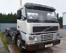 1 x Volvo 340 Plant Lorry With Tipper Chasis and Fitted Winch - NO VAT ON THE HAMMER!