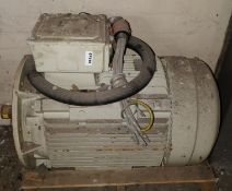 1 x Teco 3 Phase Inductor Motor - Type ALCA-0225MC-10002-IZ - Ref EP144 - CL451 - Location: