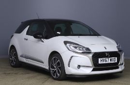 2017 DS Ds3 Prestige 1.6 Hdi 3 Door Hatchback - CL505 - NO VAT ON THE HAMMER - Location: Corby,
