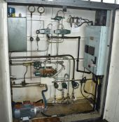 1 x Power Station Pump Discharge Valve Control Panel Cabinet With Contents - Includes  Gamak