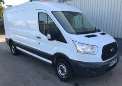 2015 Ford Transit 350 LWB 125 4 Door Panel Van - CL505 - NO VAT ON THE HAMMER - Location: Corby,
