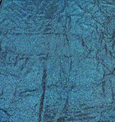 3 x Rolls Of Turquoise Glitter Fabric - Can Be Used Walkway Carpeting - Worth £630