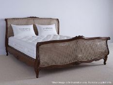 1 x VISPRING 'Supreme' Luxury Mattress - Superking Custom Size: W188 x L200cm - Medium Firmness -