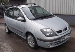 2003 Renault Scenic 1.6 Fidji 1.6 16V 5 Door MPV - CL505 - NO VAT ON THE HAMMER - Location: Corby,