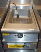 1 x Falcon Dominator Plus Bain Marie E3407 - RRP £1,200 - 240v - Size H45 x W40 x D77 cms - Ref: