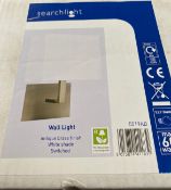 2 x Searchlight Wall Light in Antique Brass - Ref: 5519AB - New and Boxed - RRP: £60 (each)