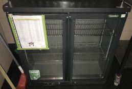 1 x Gamko Two Door Bottle Cooler (Model 250G) - CL554 - Ref IM200 - Location: Altrincham WA14
