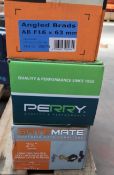 Assorted Lot to Include Perry 50mm Long Throw Lock With Elongated Keep, Gatemate Long Throw Lock and
