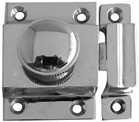 10 x Satin Chrome Cupboard Door Catches - Brand New Stock - Product Code: JV360SC -  RRP £140 -