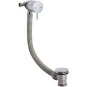 1 x Synergy Bath Filler with Control Valve & Sprung Waste - New Stock - Location: Altrincham WA14