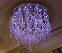 1 x Searchlight Spindle 6 Light Flush Ceiling Light - RRP: £400 - Location: Altrincham WA14 -