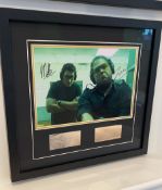 1 x Signed Autograph Framed Picture With COA - JONAH HILL & MILES TELLER