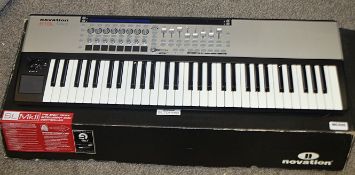 1 x Novation SL MKII 61 Key Keyboard - Pre-owned - Ref: MC595 / WH1 UO - Location: Altrincham
