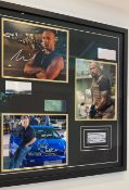 1 x Signed Autograph Framed Picture With COA - FAST AND THE FURIOUS CAST - CL590